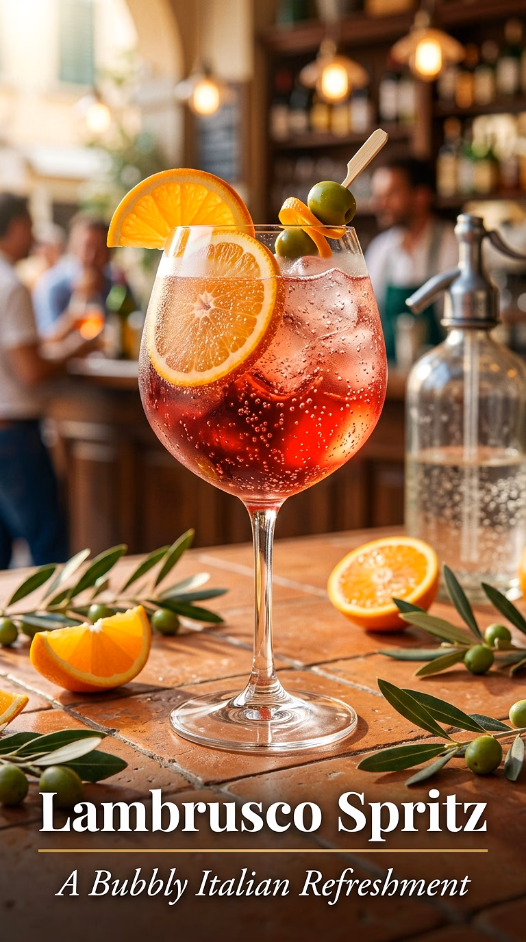 Lambrusco Spritz