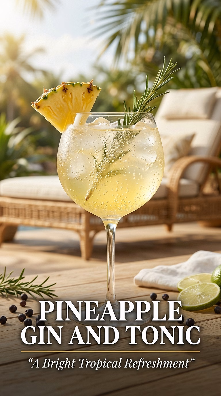 Pineapple Gin And Tonic