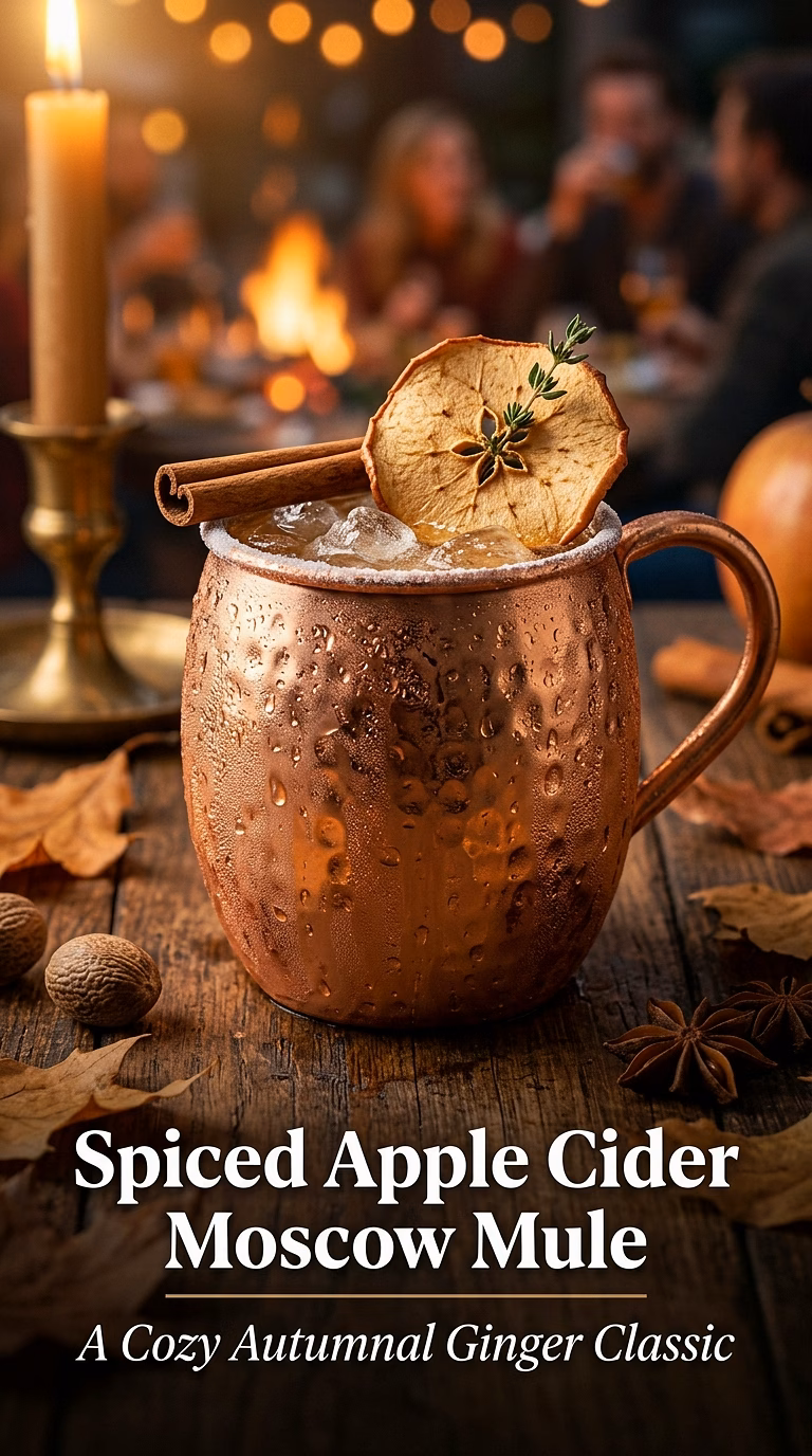 Spiced Apple Cider Moscow Mule