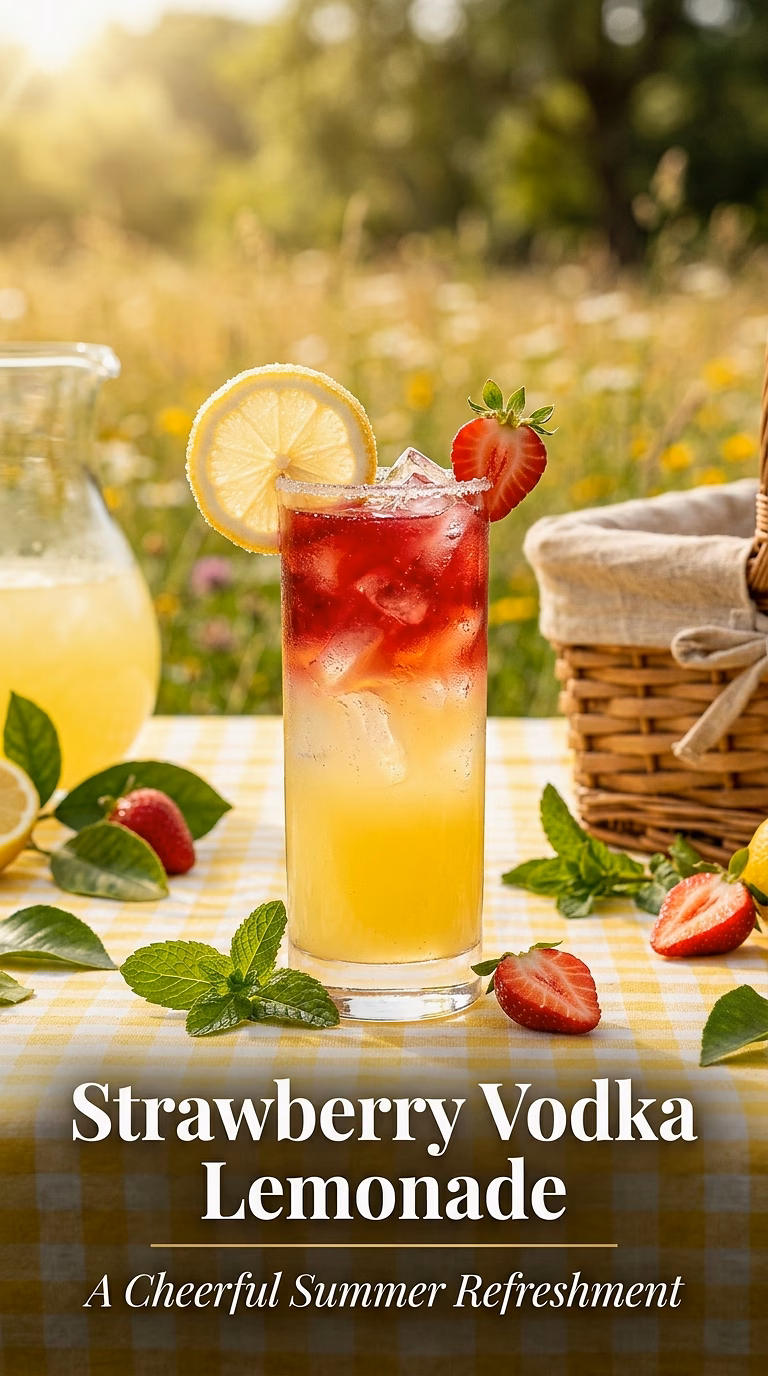 Strawberry Vodka Lemonade