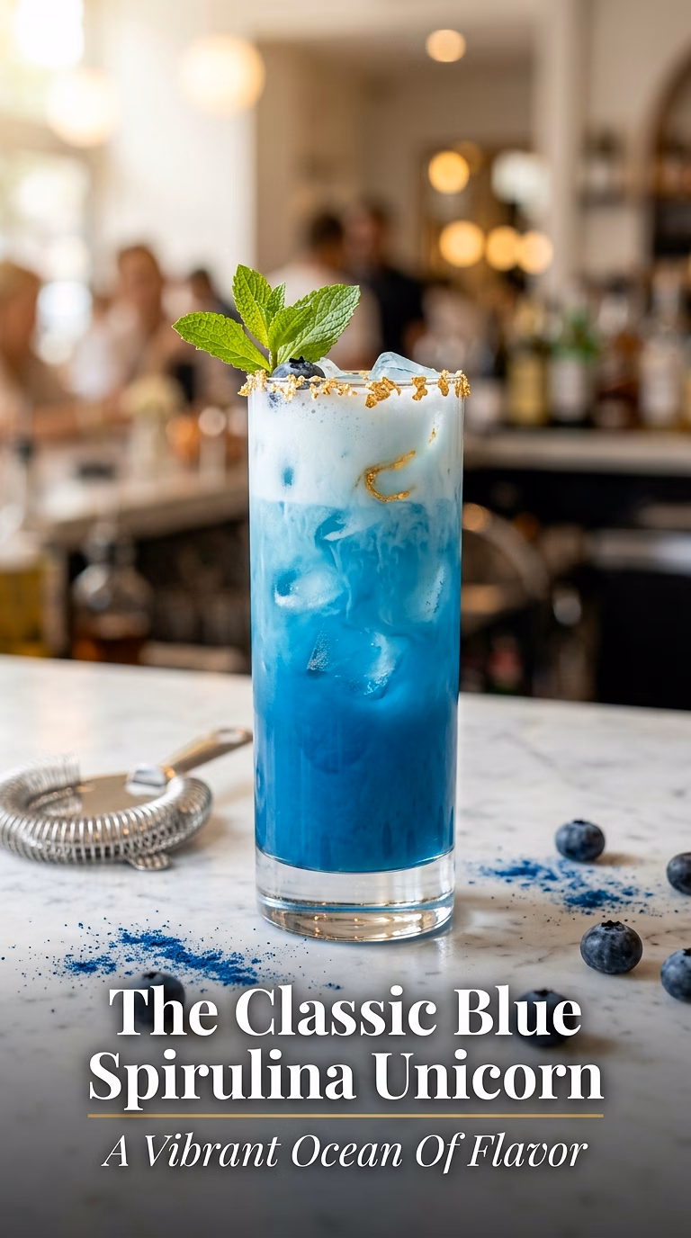 The Classic Blue Spirulina Unicorn
