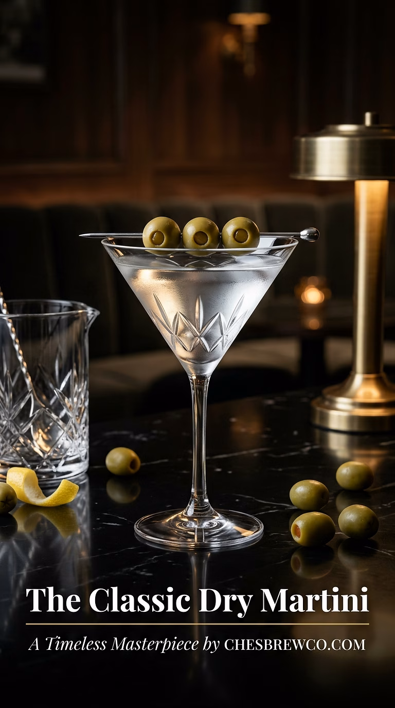 The Classic Dry Martini