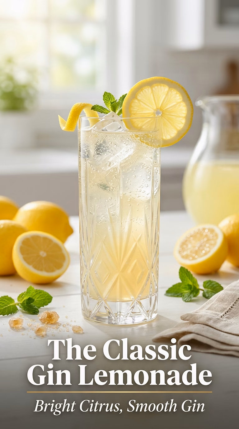 The Classic Gin Lemonade