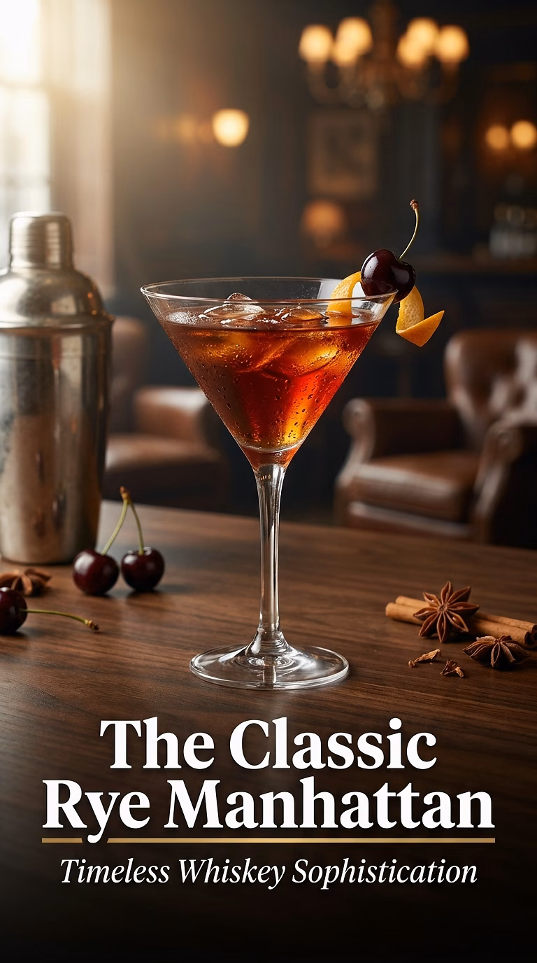 The Classic Rye Manhattan