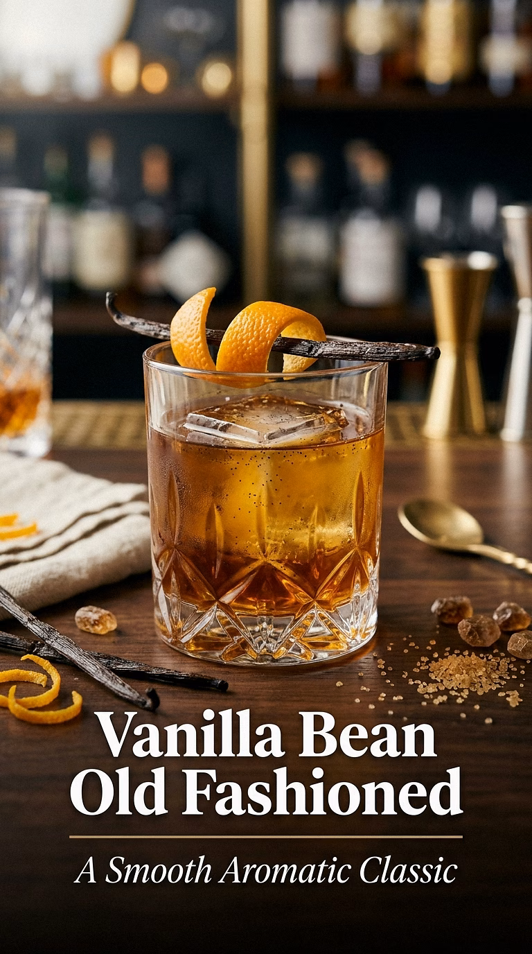 Vanilla Bean Old Fashioned