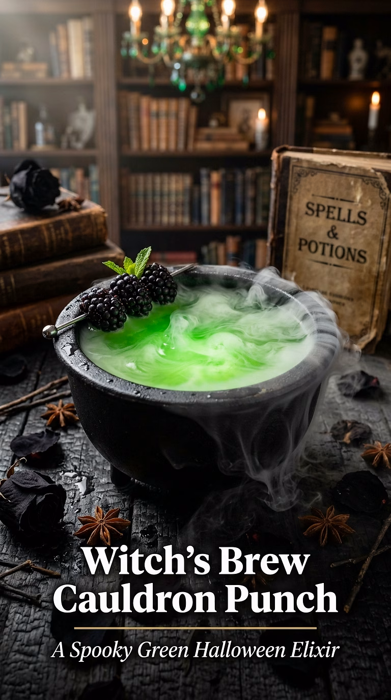 Witch's Brew Cauldron Punch