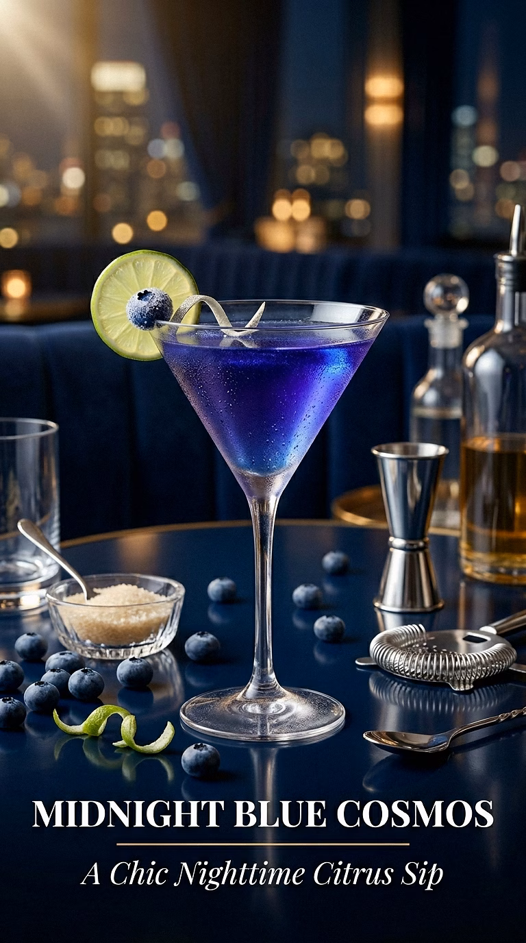 Midnight Blue Cosmos