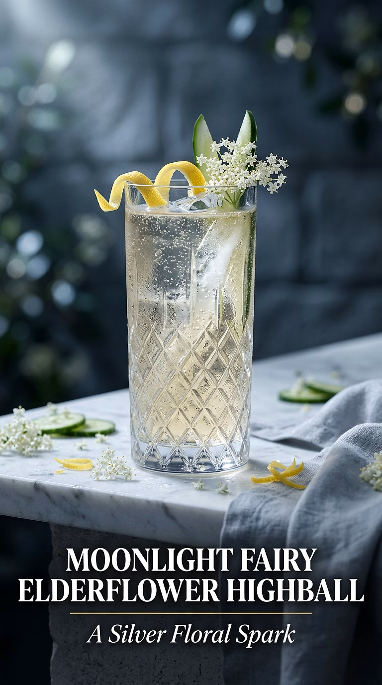 Moonlight Fairy Elderflower Highball