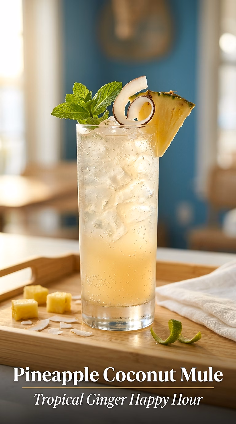 Pineapple Coconut Mule