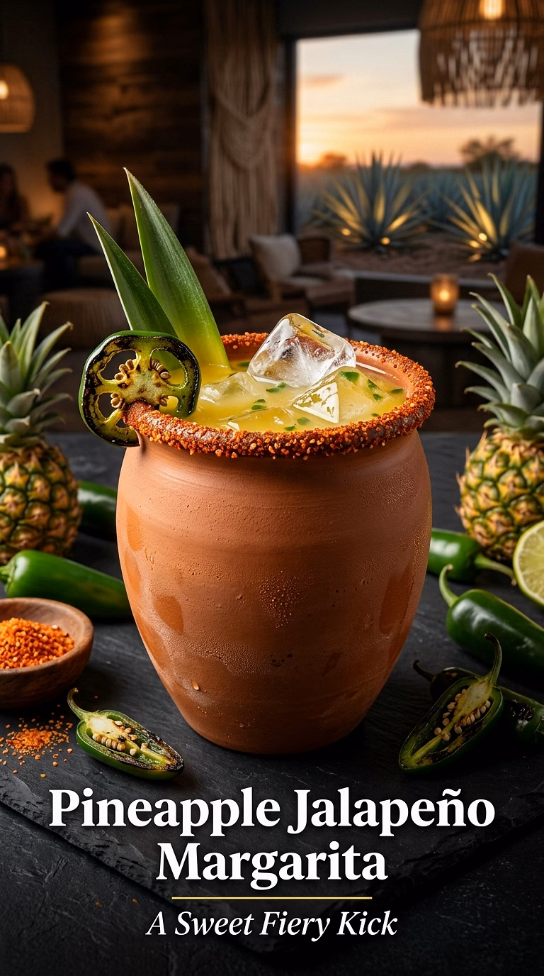 Pineapple Jalapeño Margarita