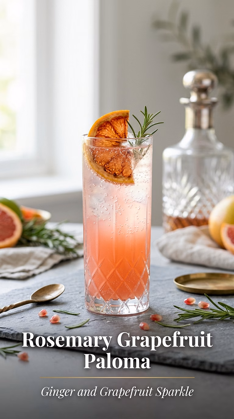 Rosemary Grapefruit Paloma