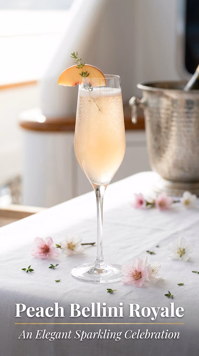 Peach Bellini Royale