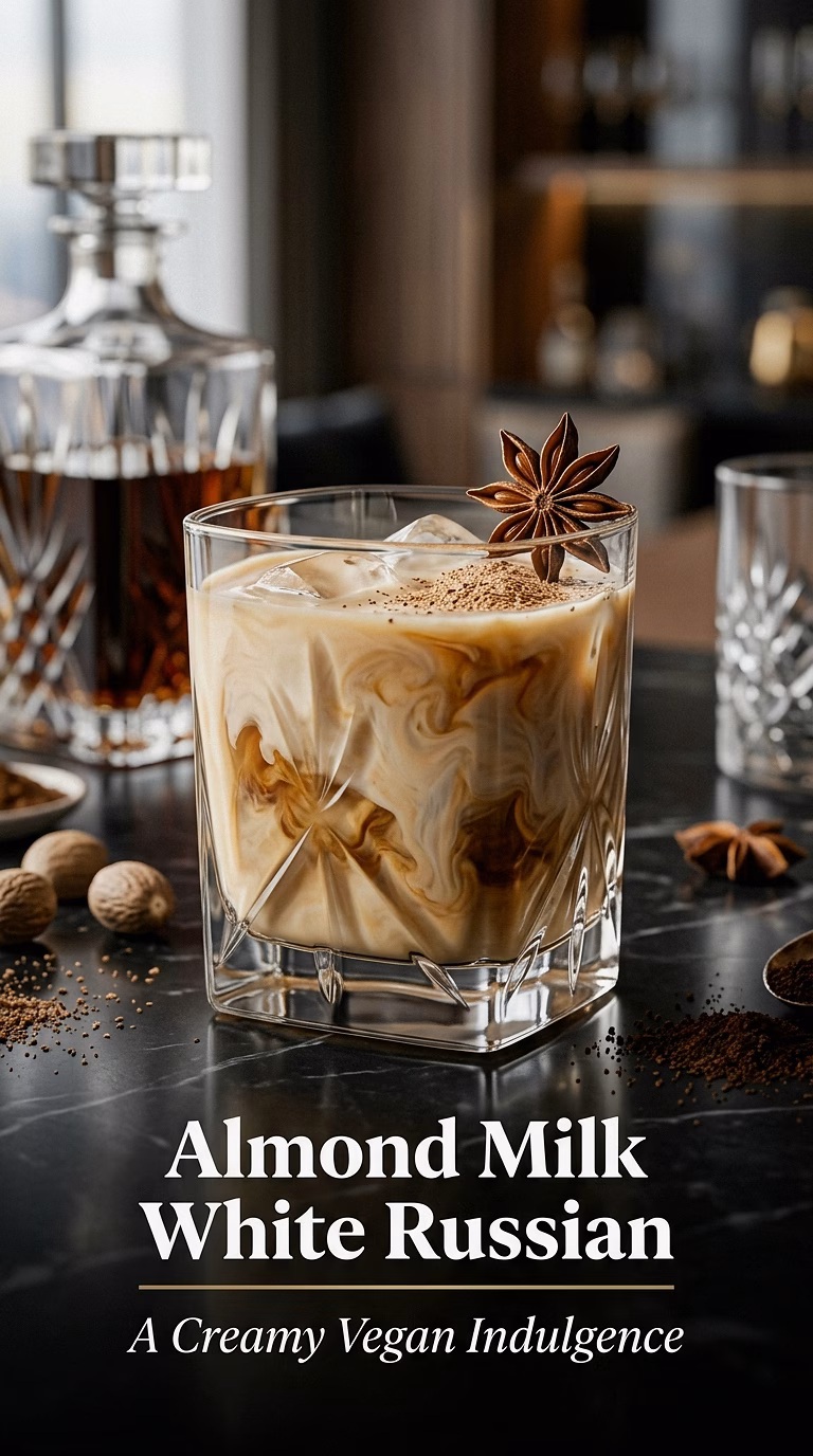 Almond Milk White Russian