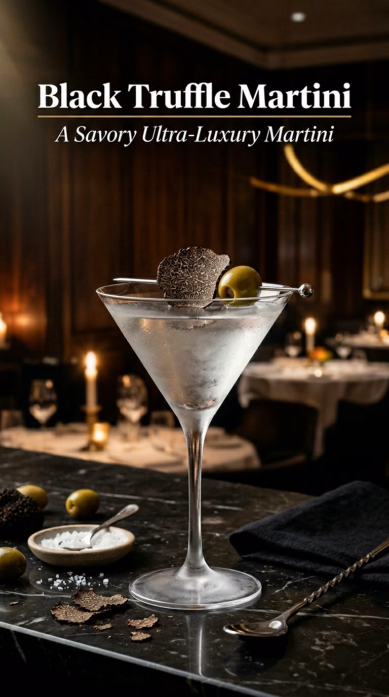 Black Truffle Martini
