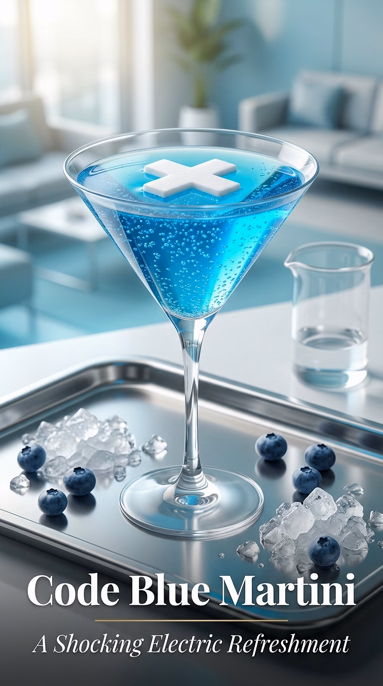 Code Blue Martini