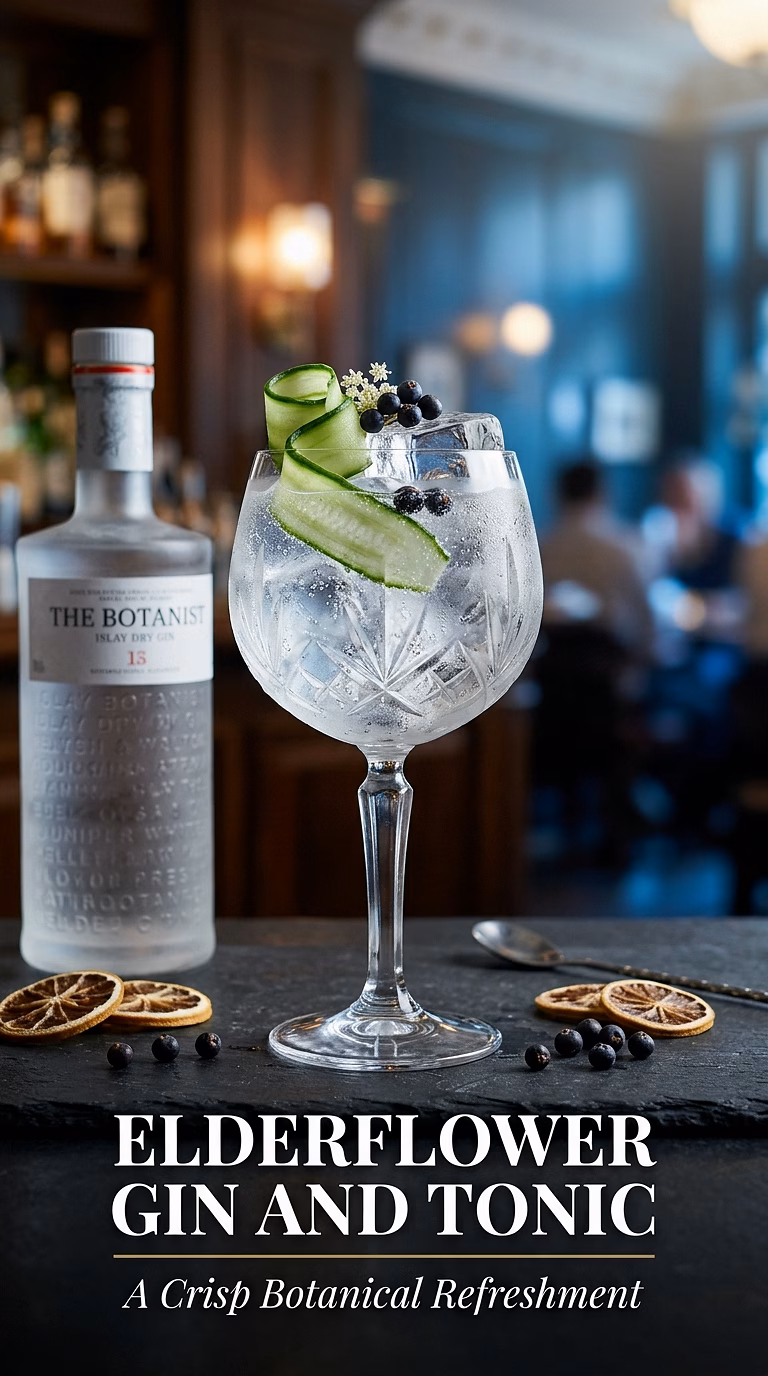 Elderflower Gin And Tonic