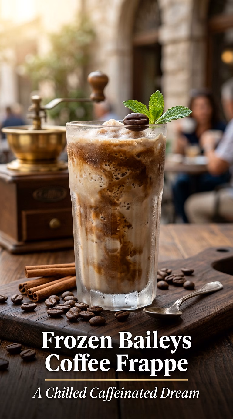 Frozen Baileys Coffee Frappe