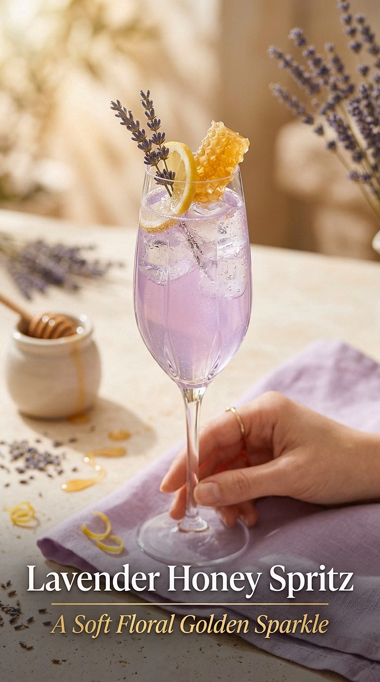 Lavender Honey Spritz