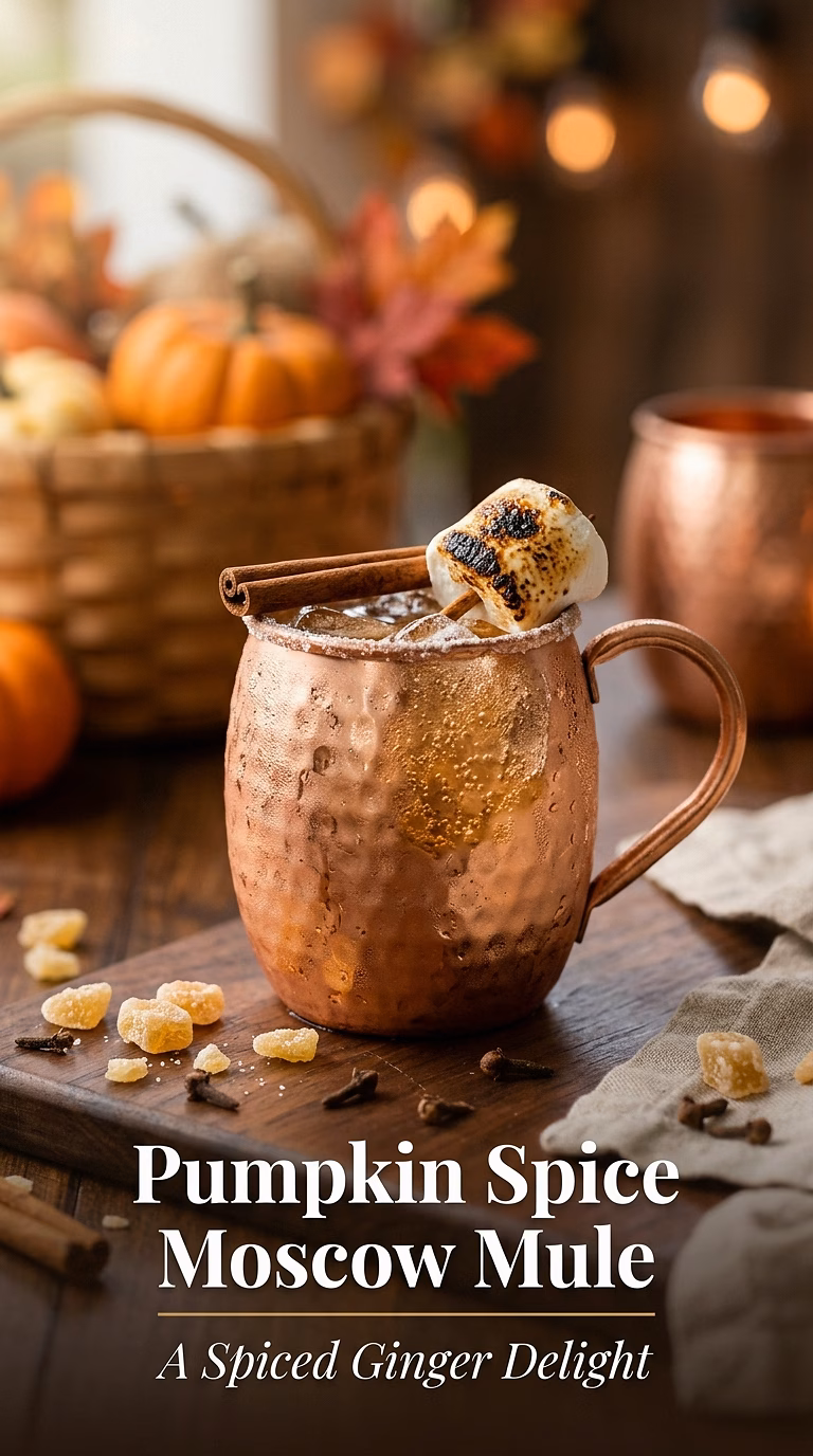 Pumpkin Spice Moscow Mule