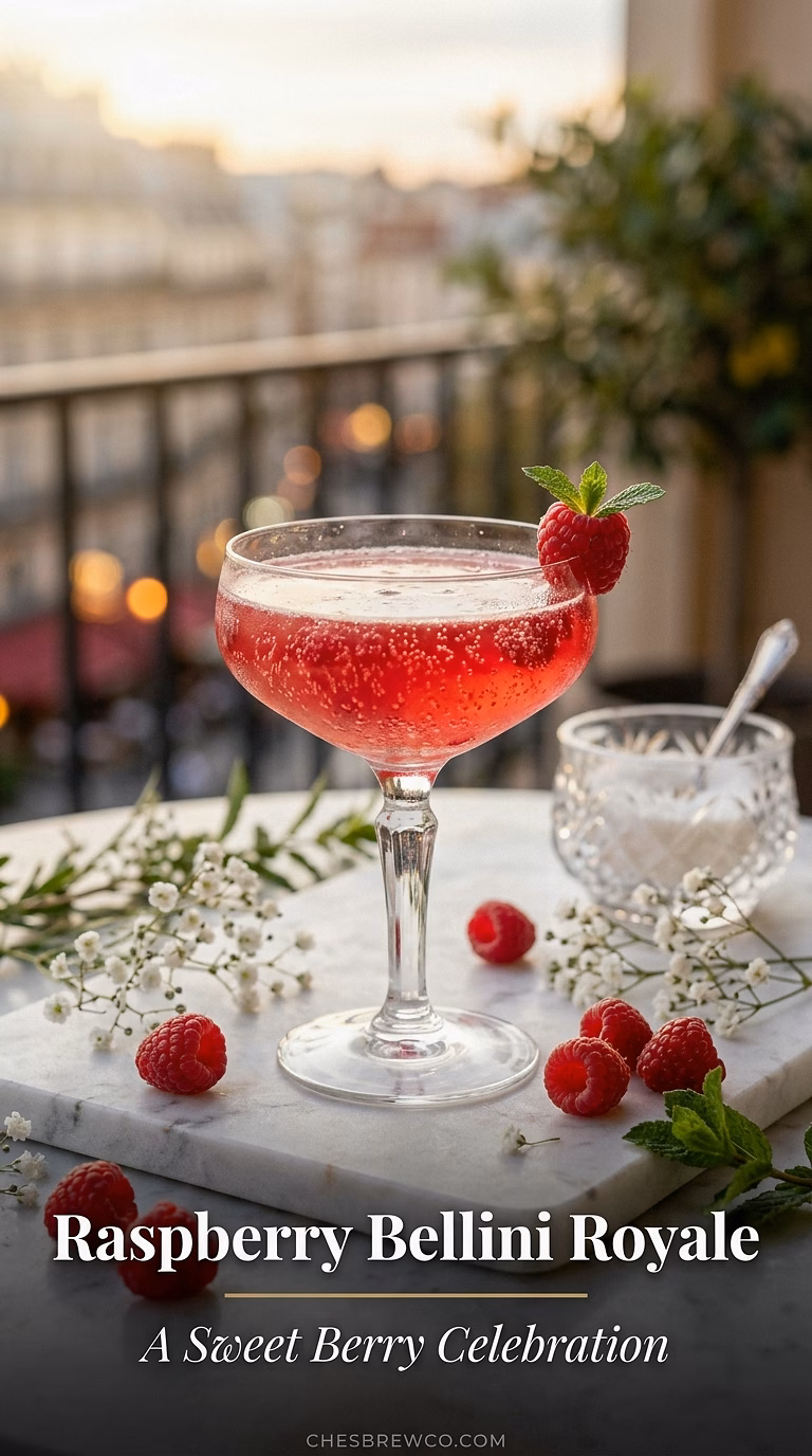 Raspberry Bellini Royale
