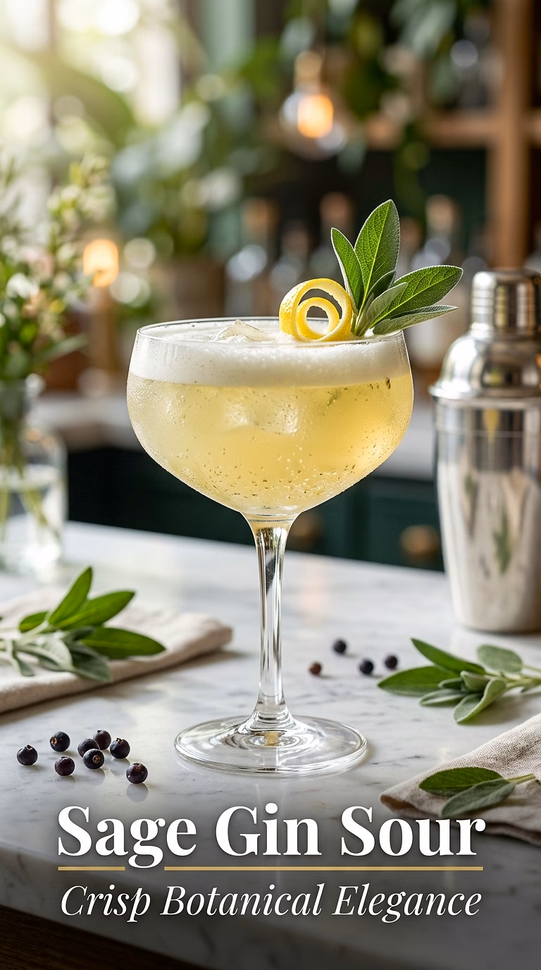 Sage Gin Sour