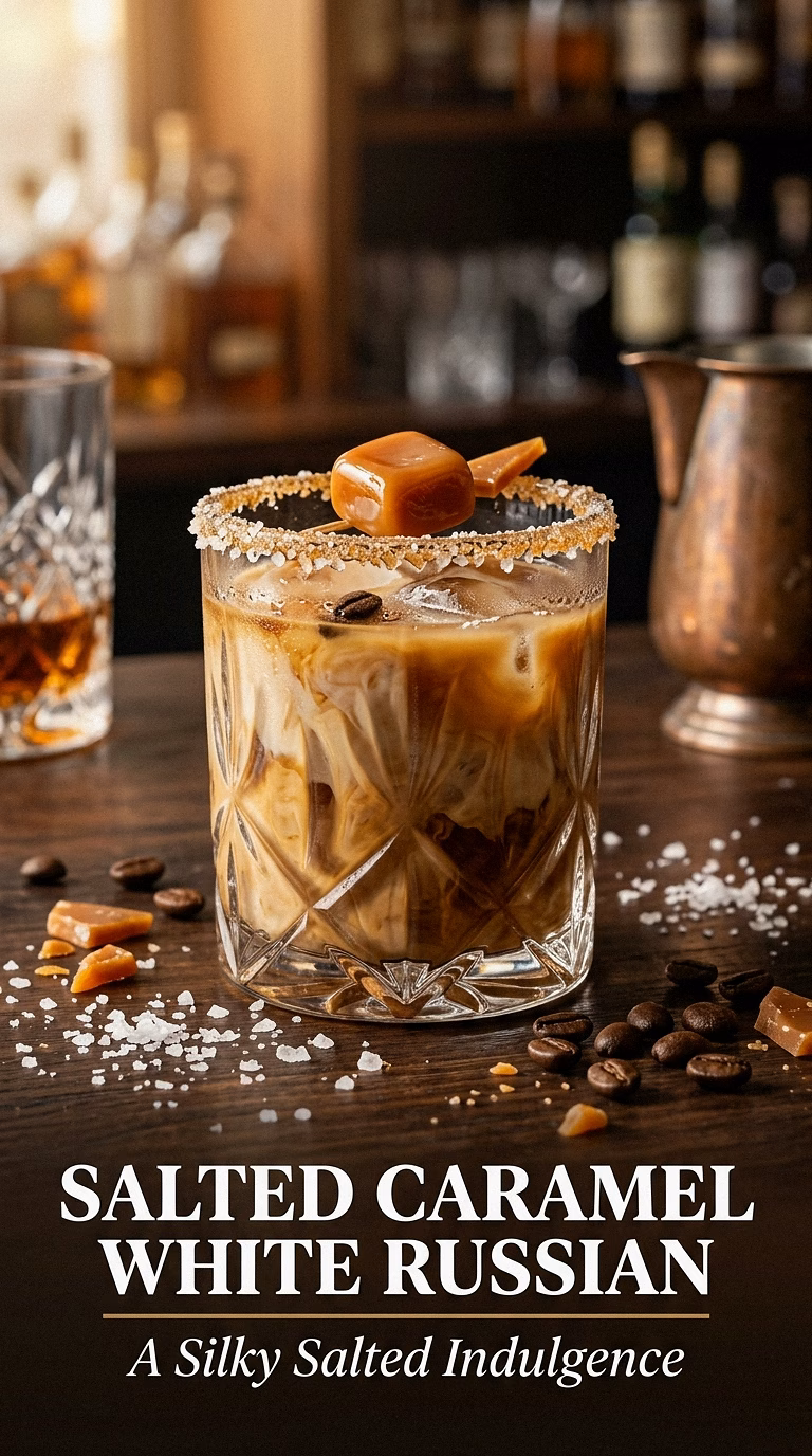 Salted Caramel White Russian