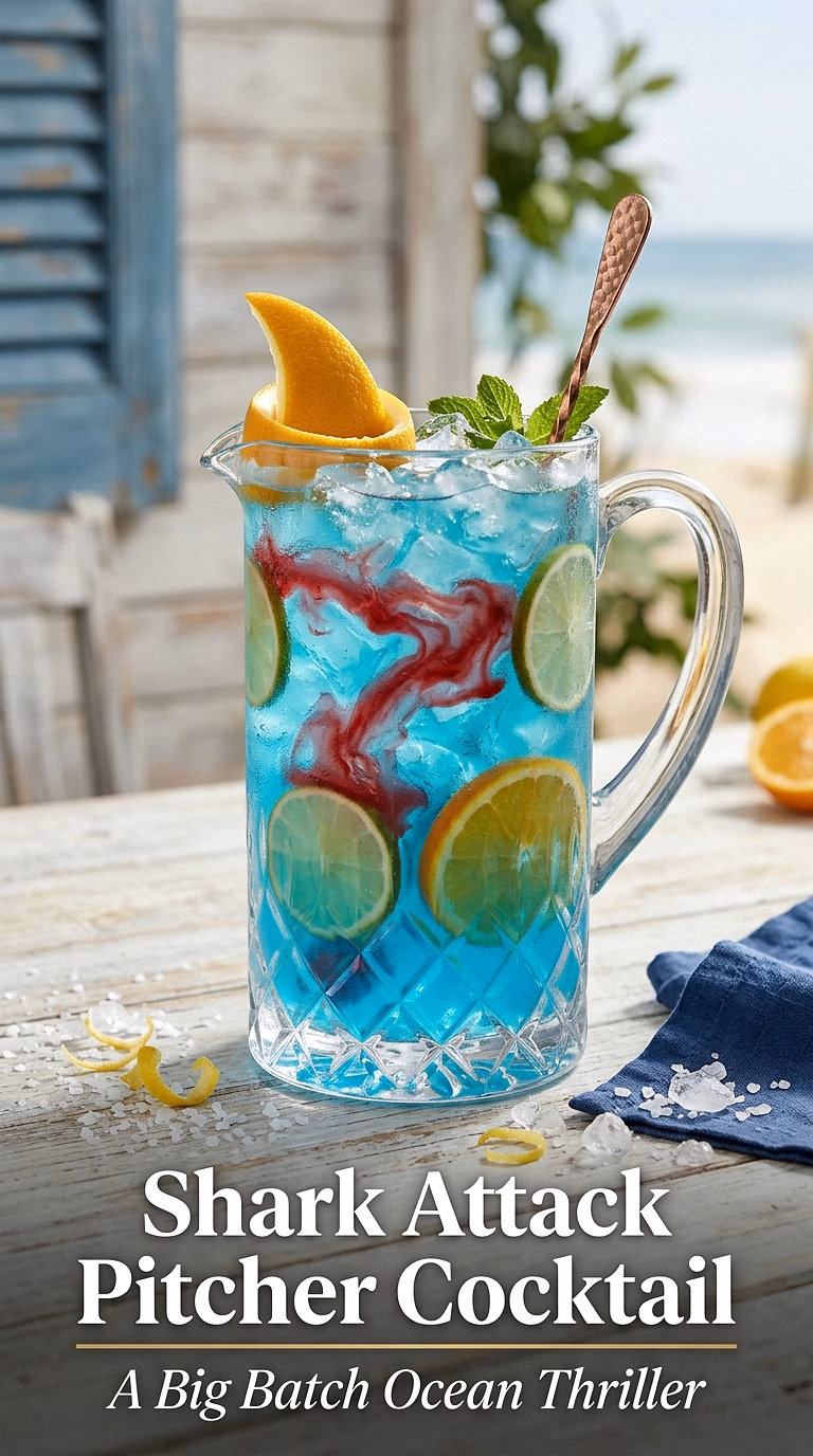 Shark Attack Pitcher Cocktail