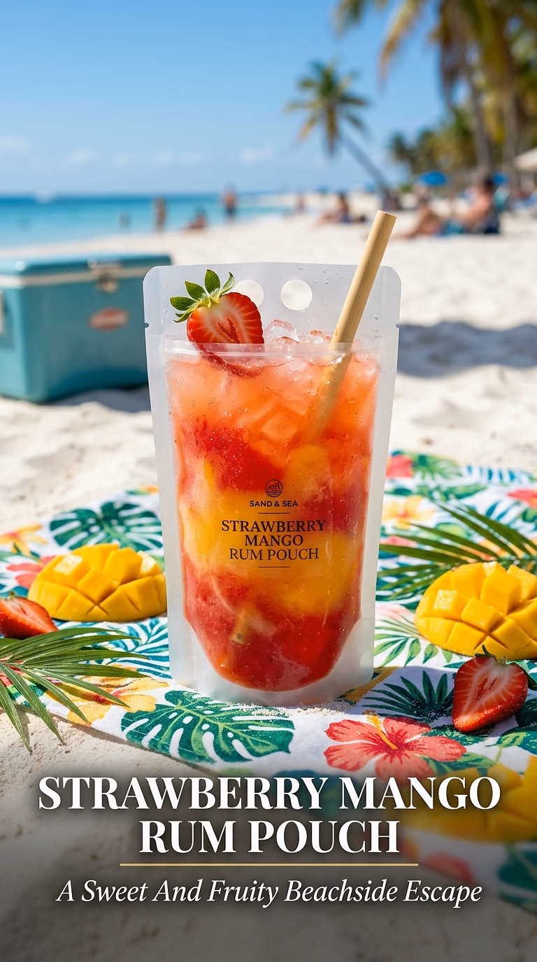 Strawberry Mango Rum Pouch