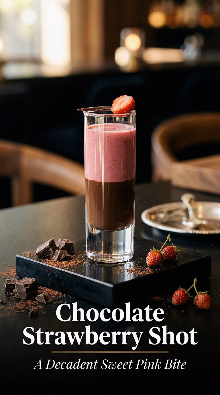 Chocolate Strawberry Shot