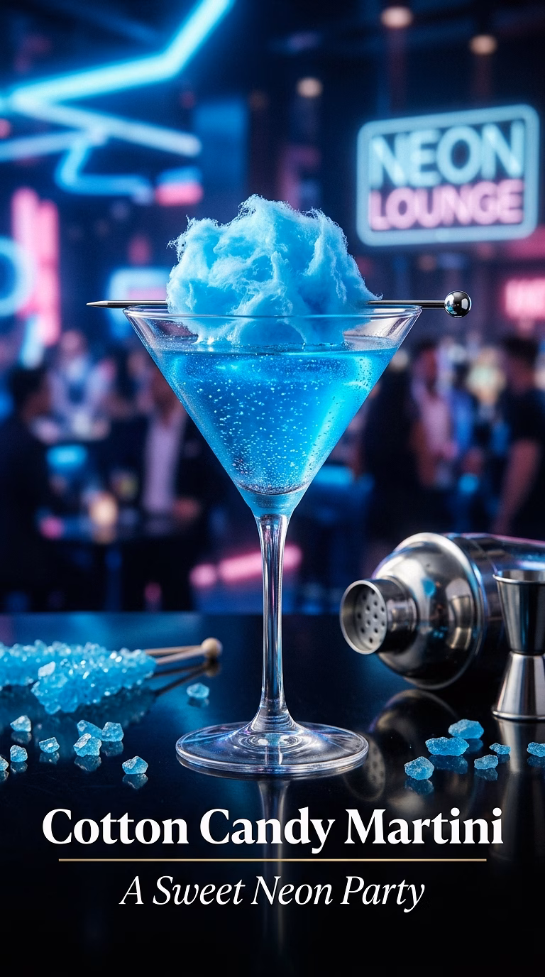 Cotton Candy Martini