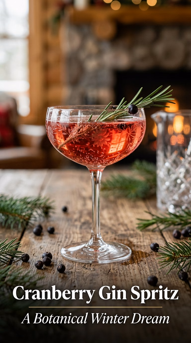 Cranberry Gin Spritz