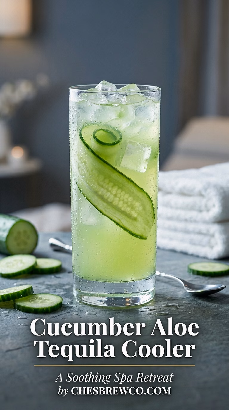 Cucumber Aloe Tequila Cooler
