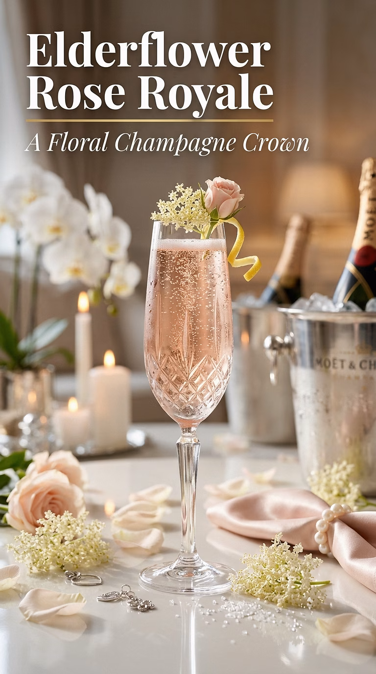 Elderflower Rose Royale