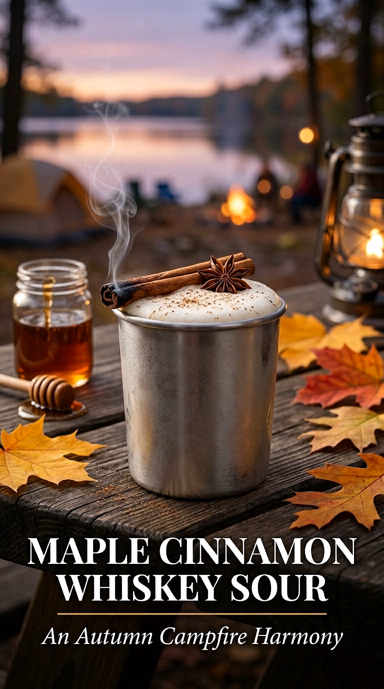Maple Cinnamon Whiskey Sour