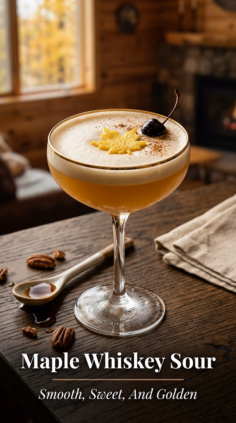 Maple Whiskey Sour
