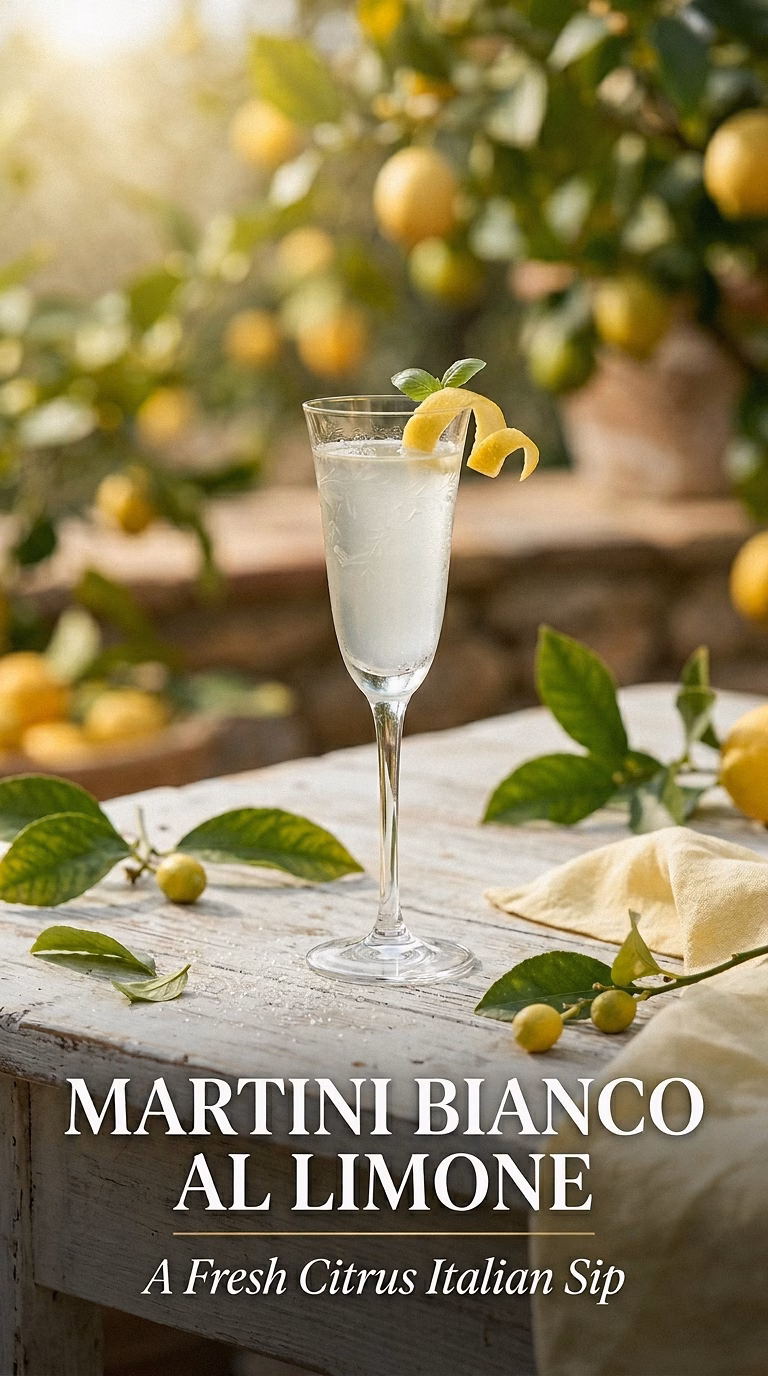 Martini Bianco al Limone