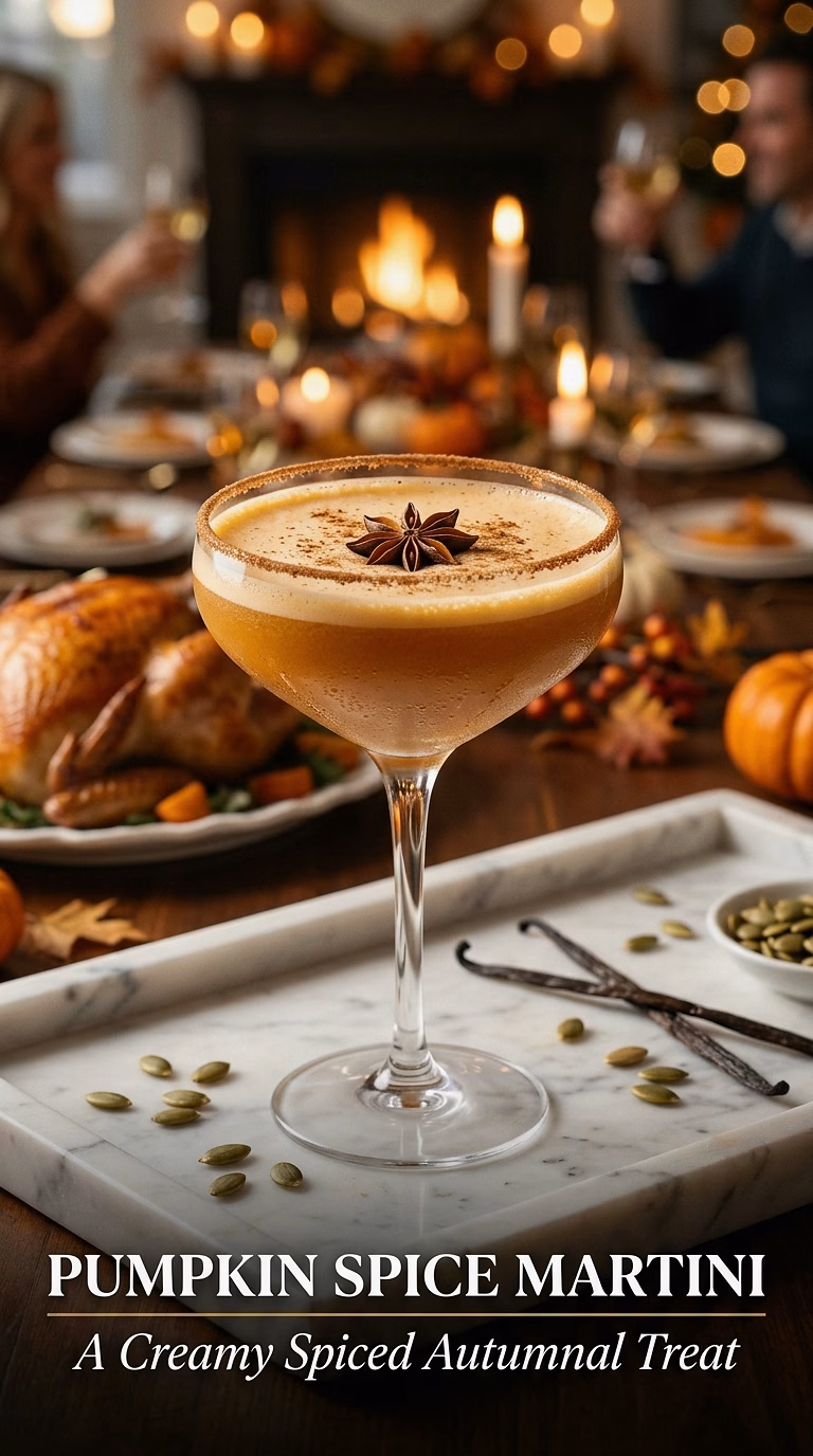 Pumpkin Spice Martini