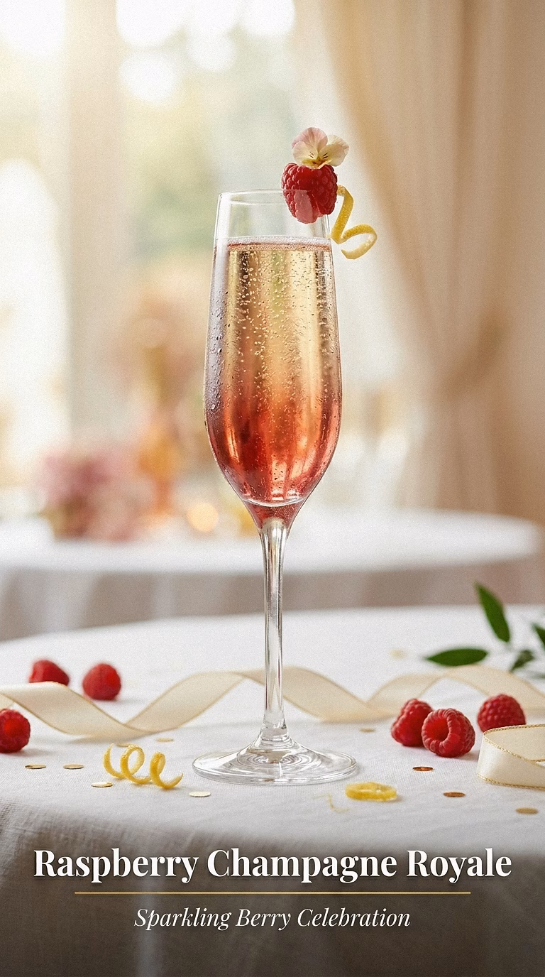 Raspberry Champagne Royale
