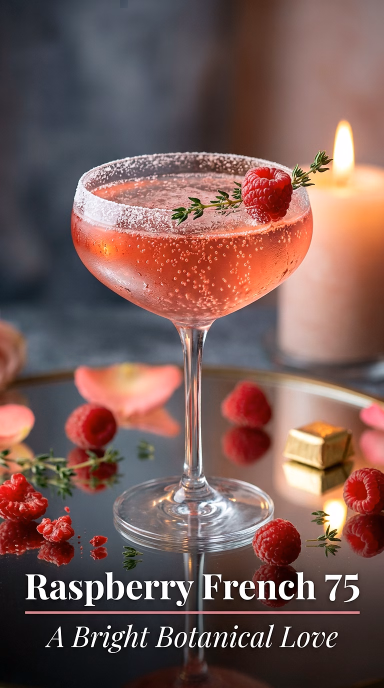 Raspberry French 75