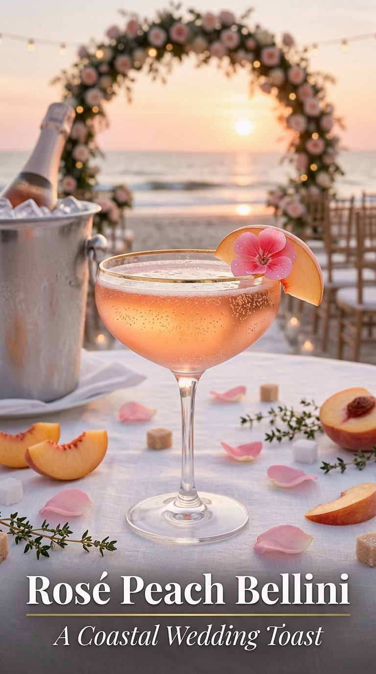 Rosé Peach Bellini