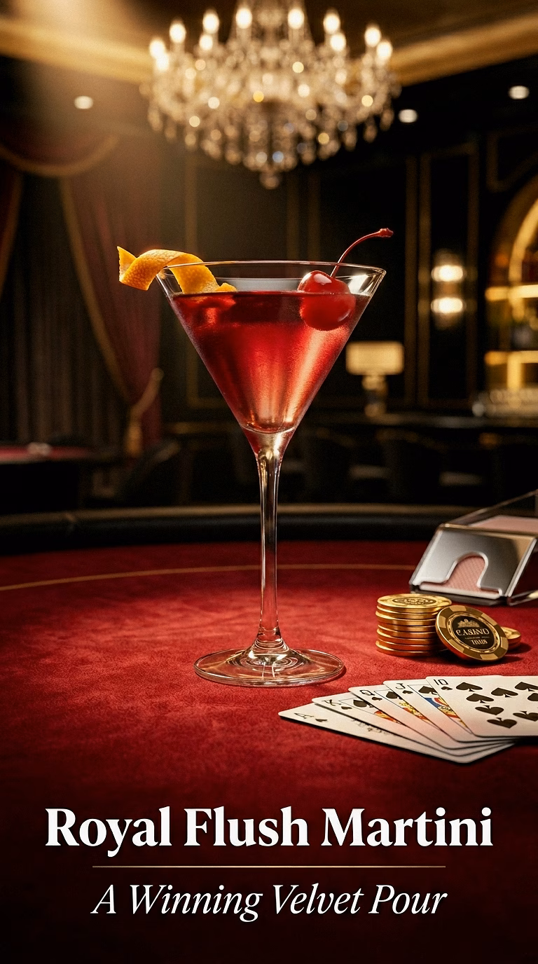 Royal Flush Martini