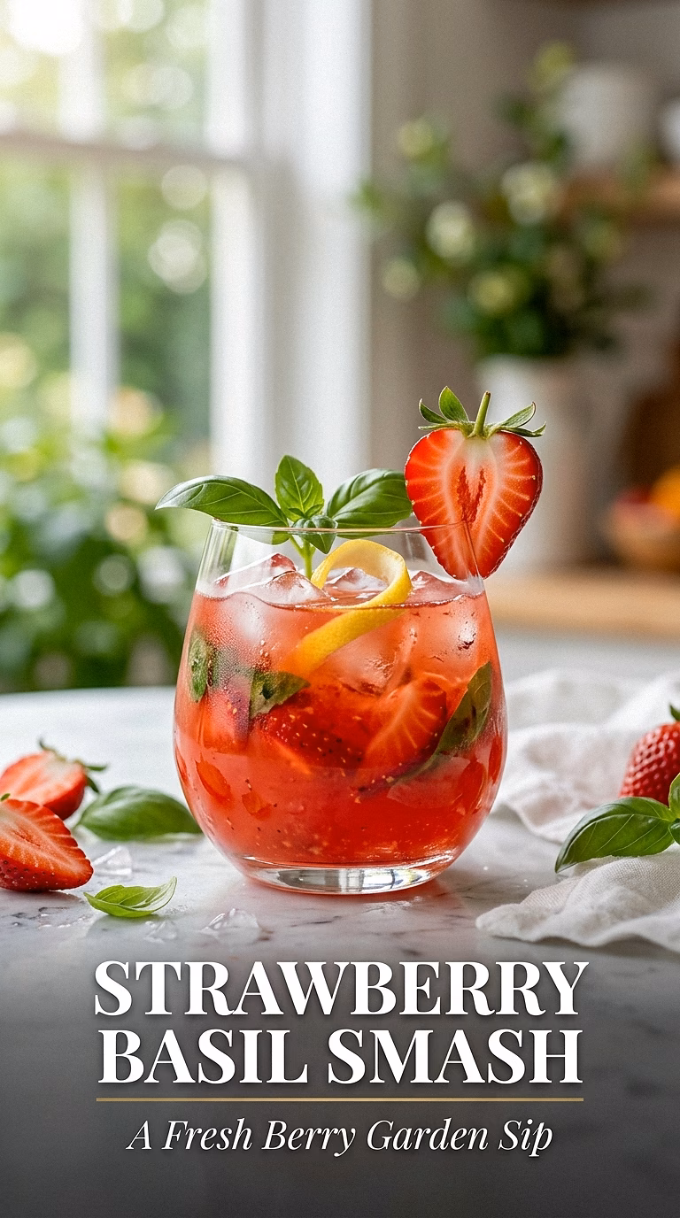 Strawberry Basil Smash