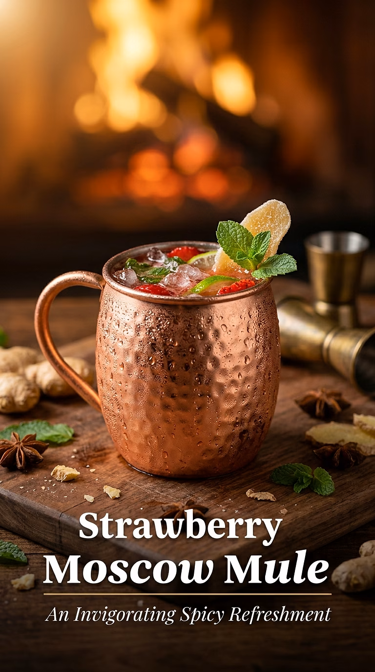Strawberry Moscow Mule
