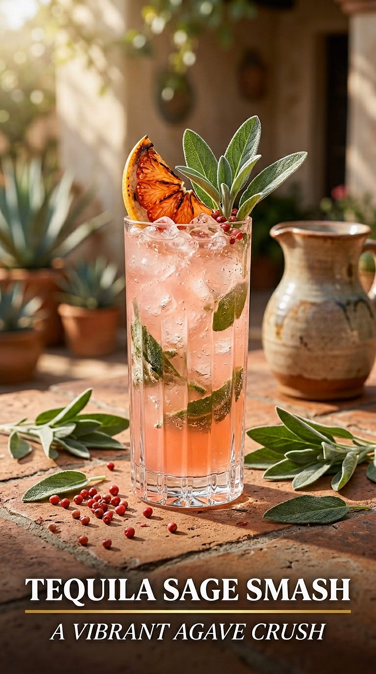 Tequila Sage Smash