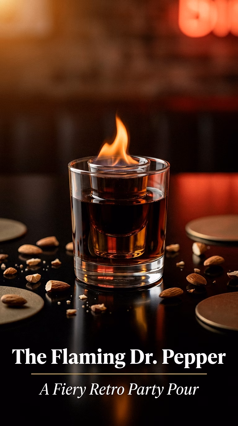 The Flaming Dr. Pepper