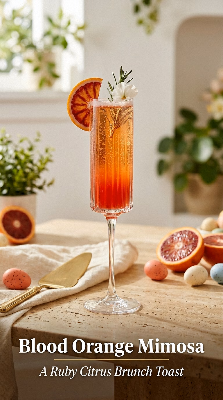Blood Orange Mimosa