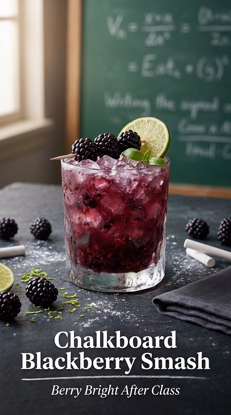 Chalkboard Blackberry Smash