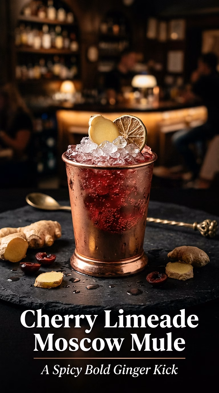 Cherry Limeade Moscow Mule