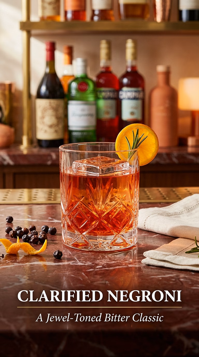 Clarified Negroni