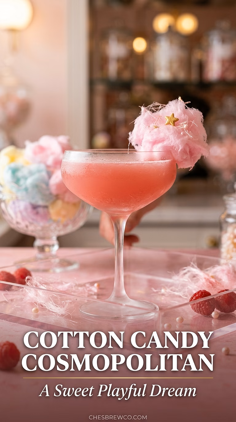 Cotton Candy Cosmopolitan